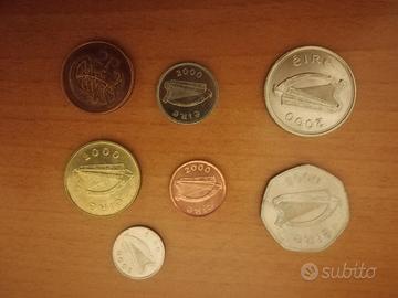 Monete irlandesi prima dell'euro