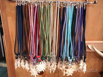 Collana con ciondolo in legno+ cordoncino 