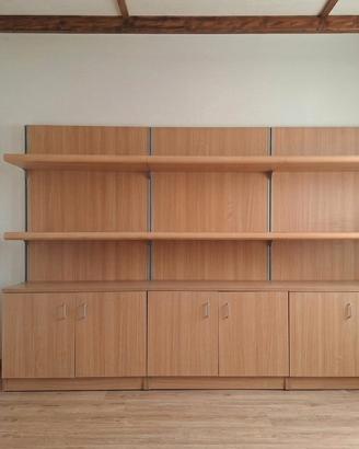 Mobile scaffalatura in legno arredamento