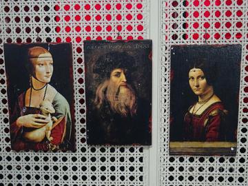 RIPRODUZIONI IN DECOUPAGE PRIMI '900 SU TAVOLETTA 