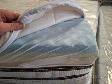 MATERASSO SINGOLO 800 MOLLE INSACCHETTATE E MEMORY