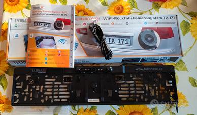 Portatarga con telecamera  TEXHNAXX TX-171 NUOVO

