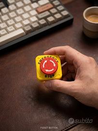 Fidget Toy Tasto Emergenza Antistress Ufficio