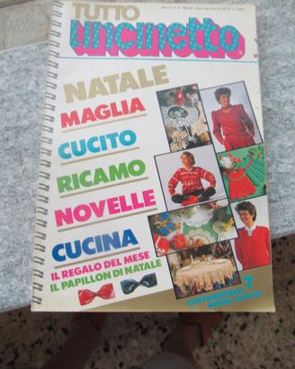 Vecchia rivista uncinetto