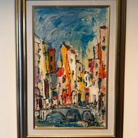 Quadro dipinto a mano olio su tela