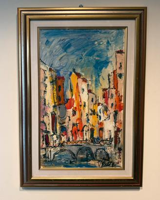 Quadro dipinto a mano olio su tela