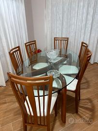 Tavolo e sedie marca FAZZINI