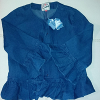 Giacca jeans bambina