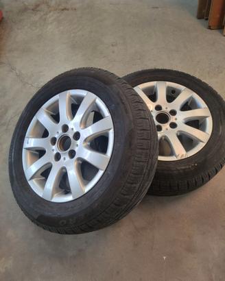 4 CERCHI IN LEGA GOLF V 195/65 R15 - USATO