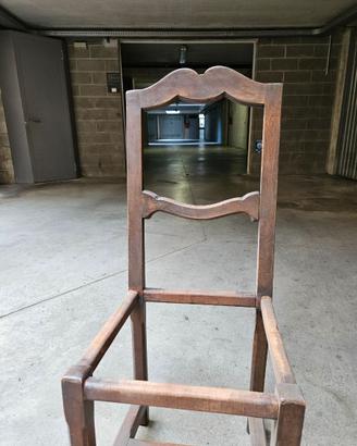 Struttura sedie in legno da impagliare