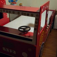 letto pompiere bambino