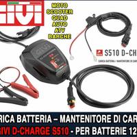 MANTENITORE CARICA BATTERIA MOTO SCOOTER GIVI S510