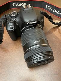 Canon EOS 600D + obiettivo EFS 18-135 mm