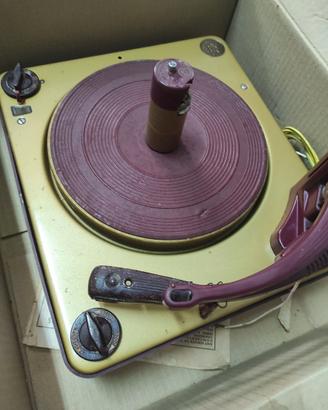 Giradischi cambiadischi automatico RCA anni '50