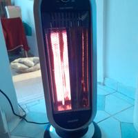 Stufa portatile al carbonio elettrica