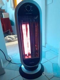 Stufa portatile al carbonio elettrica