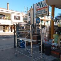 trabattello alto 1.8 MT con base 1.55x1.00