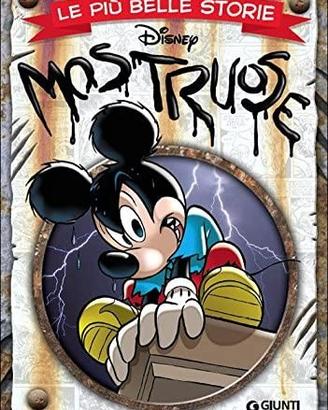 Libro fumetti topolino mostruose nuovo