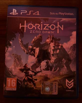 gioco per Ps4 horizon zero dawn