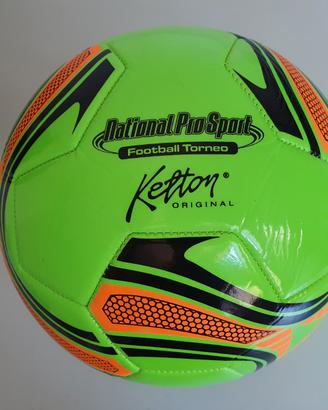 Pallone in cuoio - Verde - Nuovo e Gonfio