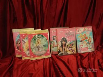 6 DVD film per bambine/ragazzine 