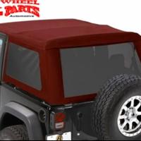 Soft top jeep jk