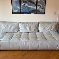 Divano in pelle bianco Chateau D'ax