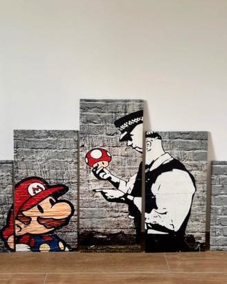 Quadro per appartamento super mario bros