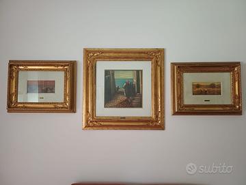 Tris di quadri eleganti da arredamento