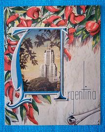 Biglietto/cartolina augurale anni '50 Argentina