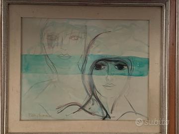 quadri anni 70 Maddalena Fano Medas