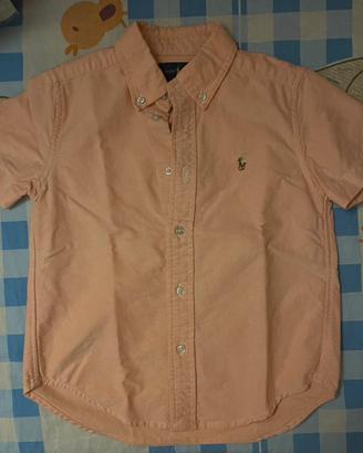 Camicia mezzamanica bimbo 5 anni “Ralph Lauren”