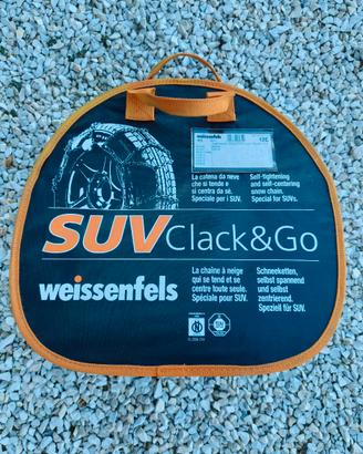 Catene da Neve SUV Weissenfels Clack&Go Misura 12