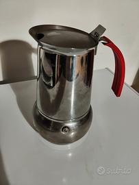 Caffettiera Moka Vintage Guido Bergna Acciaio Inox