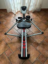 Vogatore Get fit 2 pistoni idraulici, salvaspazio