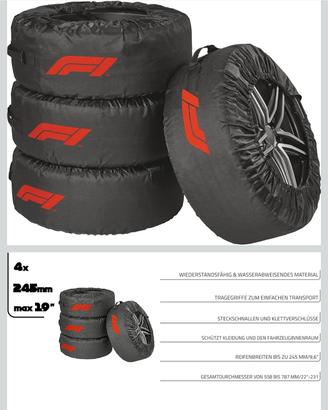 Borse/coperte per pneumatici 