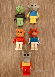 Lego Fabuland 5 minifigures