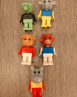 Lego Fabuland 5 minifigures
