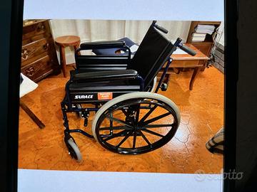Sedia a rotelle reclinabile come NUOVA