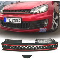 GRIGLIA VOLKSWAGEN VW GOLF 6 LOOK GTI NERO ROSSO
