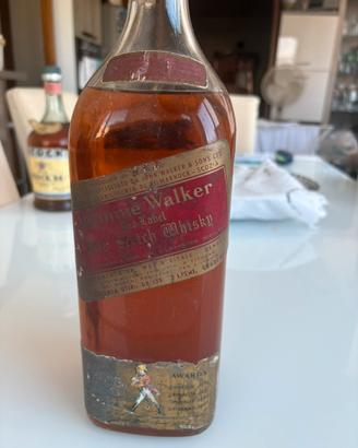 Bottiglia johnnie walker red label