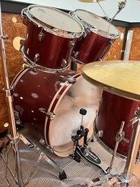 Batteria Tamburo T5 + Piatti Ufip M8