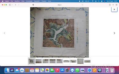 1926 Carta Geo. Alpi Apuane R.Uff. Geologico