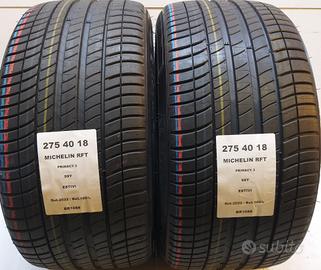 2 GOMME 275 40 18 MICHELIN RFT BR1088