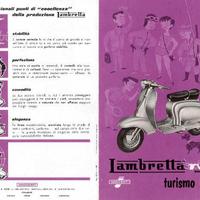 Dépliant Brochure Originale Lambretta 175 TV