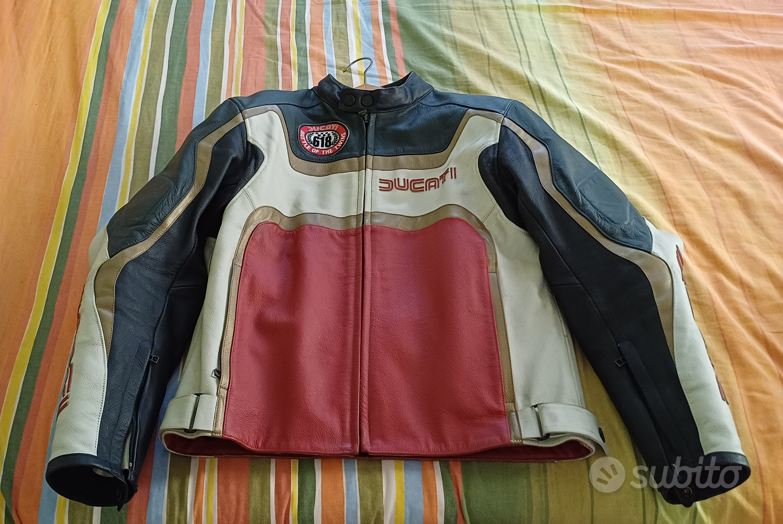 Giacca in pelle outlet ducati