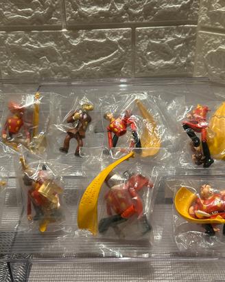 Lotto Gashapon Cyborg 009 Bandai – Set Completo