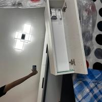 specchio bagno con mobile