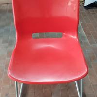 Sedie Ikea Snille rosse