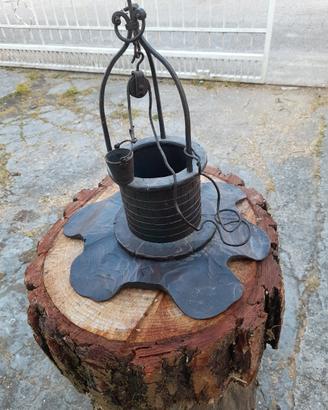 Pozzo in ferro battuto